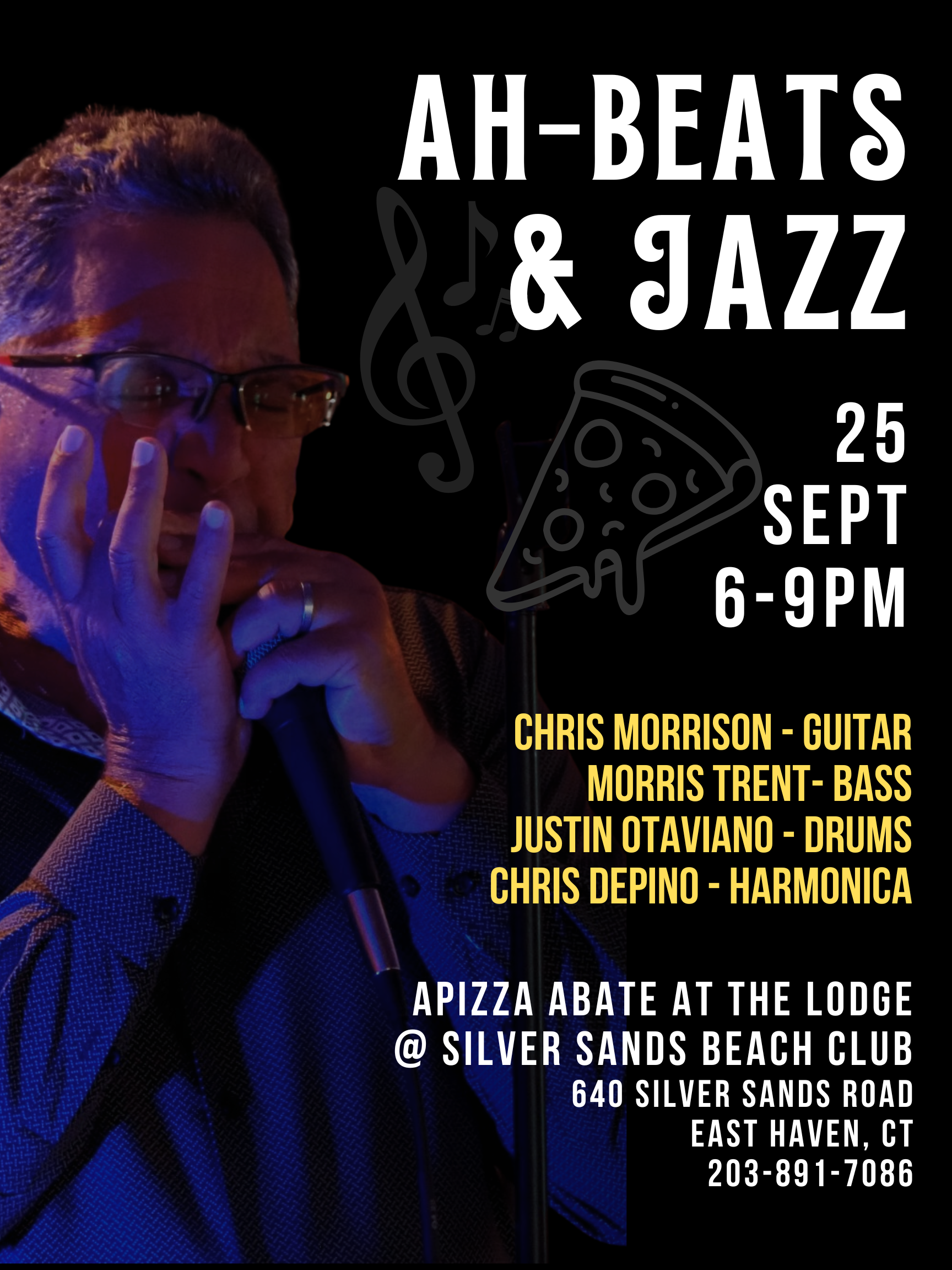 AhBeats & Jazz Event Flyer